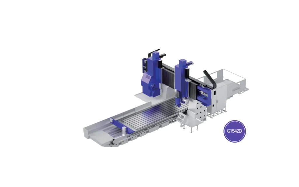 Gantry-type grinding machine series - G1542D shown