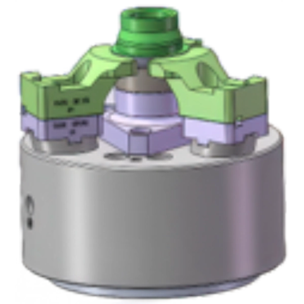 Original rubber collet with air-tightness detection