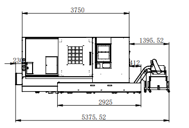 Spesifikasi-Teknis-Mesin-Bubut-C250-1000-Diagram-Interferensi-Mekanis-3