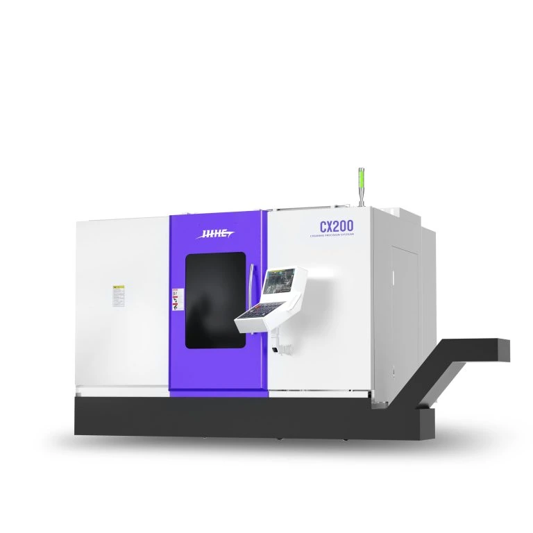 Mesin Bubut CNC Spindel Ganda Turret Ganda CX200